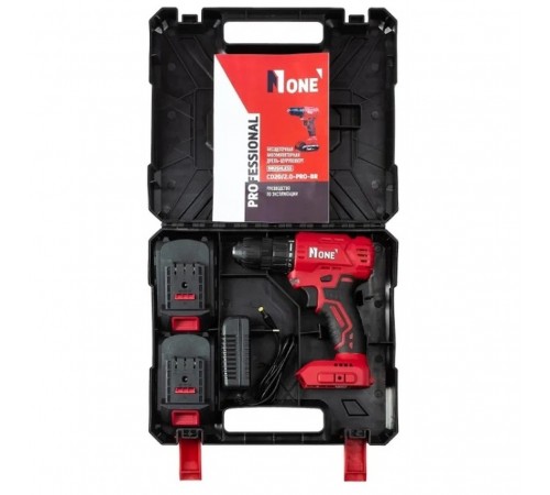 Шуруповерт аккумуляторный бесщеточный NUMBER ONE CD20/2.0-PRO-BR