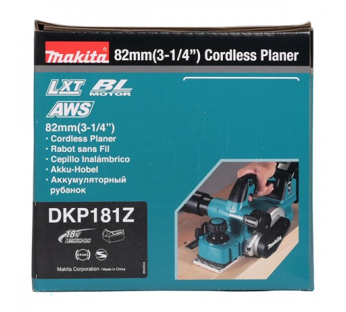 Рубанок аккумуляторный Makita DKP181Z