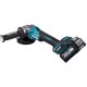 УШМ аккумуляторная Makita GA005GM201