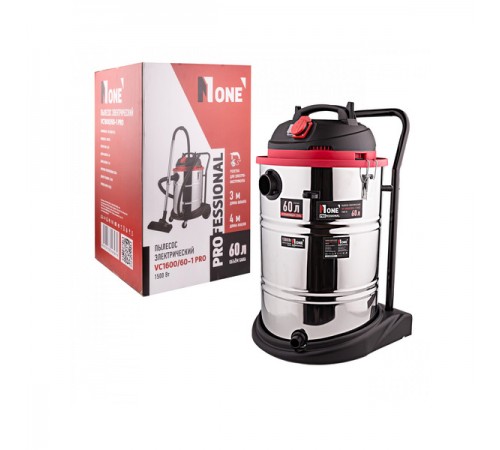 Пылесос строительный NUMBER ONE VC1600/60-1 PRO