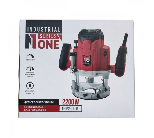 Фрезер аккумуляторный бесщет NUMBER ONE INDUSTRIAL NERM2200-PRO