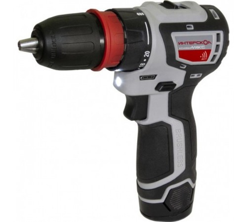 Дрель аккумуляторная Интерскол ДА-10/12В 36 КомбиМАКС  687.2.2.77