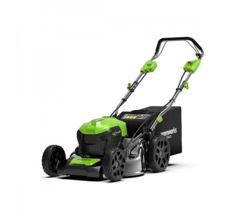 Газонокосилка аккумуляторная Greenworks  GD40LM46SP самоходная 40V
