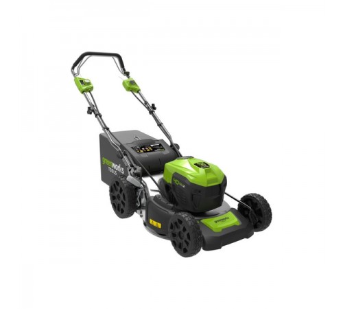 Газонокосилка аккумуляторная Greenworks  GD40LM46SP самоходная 40V
