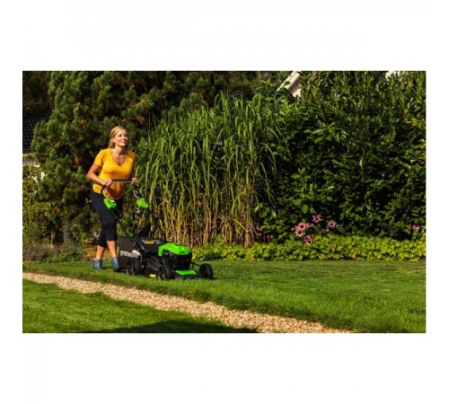 Газонокосилка аккумуляторная Greenworks  GD40LM46SP самоходная 40V