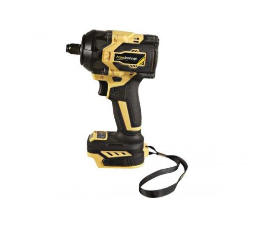 Гайковерт Hanskonner PLATINUM HCD20600BL удар б/щ