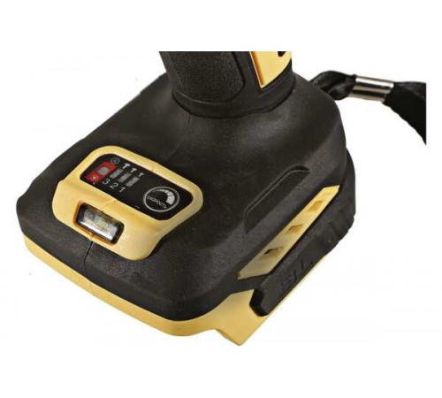 Гайковерт Hanskonner PLATINUM HCD20600BL удар б/щ