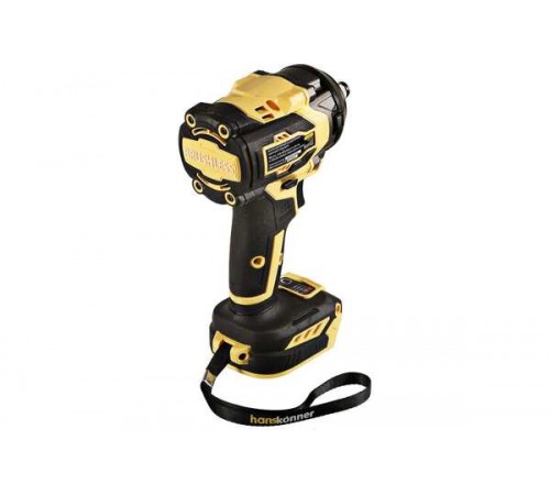 Гайковерт Hanskonner PLATINUM HCD20600BL удар б/щ