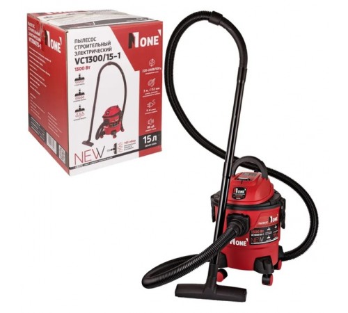 Пылесос строительный NUMBER ONE VC1300/15-1