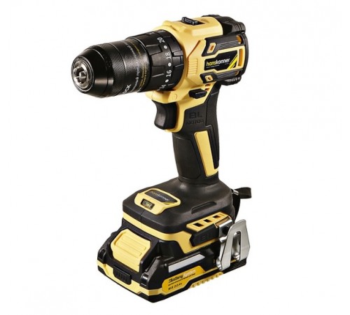 Дрель акк б/щ уд Hanskonner PLATINUM HCD2065BLIC