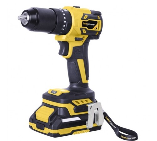 Дрель акк б/щ удар Hanskonner PLATINUM HCD2065PRO