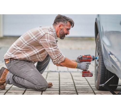 Гайковерт ударный аккумуляторный Einhell PXC Impaxxo 18/400