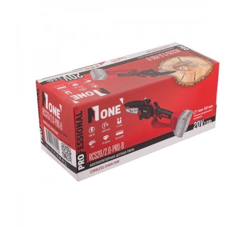 Пила цеп.акк. NUMBER ONE INDUSTRIAL RCS20/2.0-PRO-B