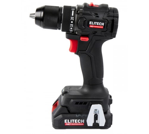 Дрель аккумуляторная ELITECH CD 20SL2 E2201.040.01