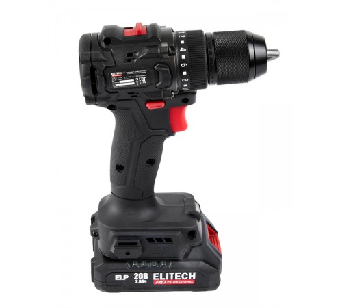 Дрель аккумуляторная ELITECH CD 20SL2 E2201.040.01