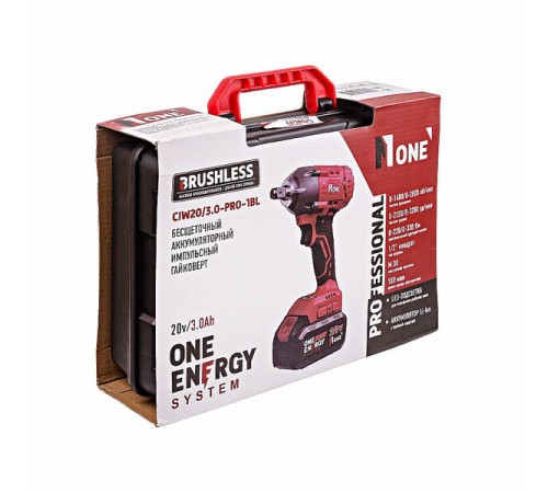 Гайковерт бесщеточный NUMBER ONE CIW20/3.0-PRO-1BL