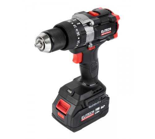 Дрель аккумуляторная ELITECH CD 20BL2 E2201.042.02