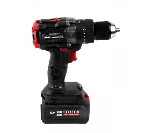 Дрель аккумуляторная ELITECH CD 20BL2 E2201.042.02