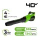 Воздуходувка аккумуляторная GREENWORKS GD40BG3 2408207UB