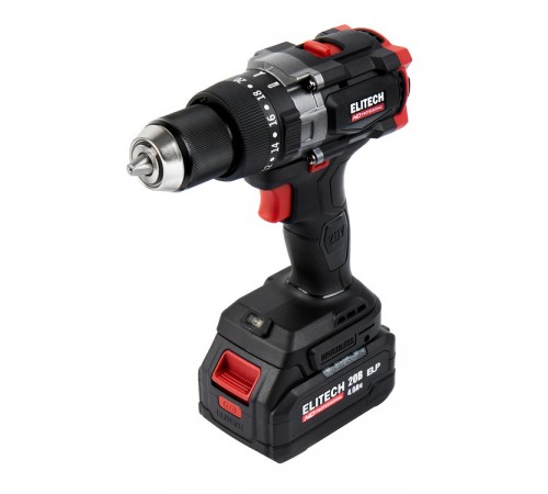 Дрель аккумуляторная ELITECH CD 20BL2 E2201.042.01