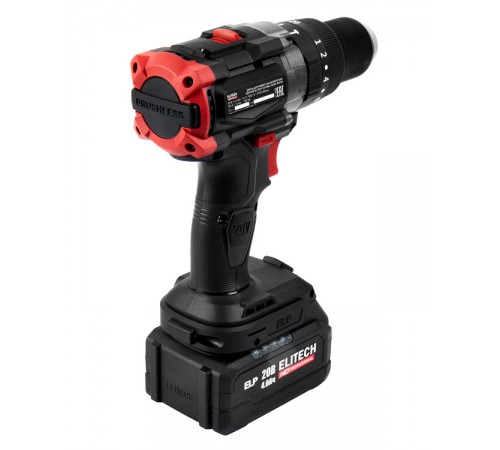 Дрель аккумуляторная ELITECH CD 20BL2 E2201.042.01