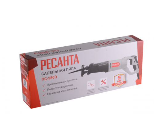 Пила сабельная Ресанта ПС-950Э 75/25/1