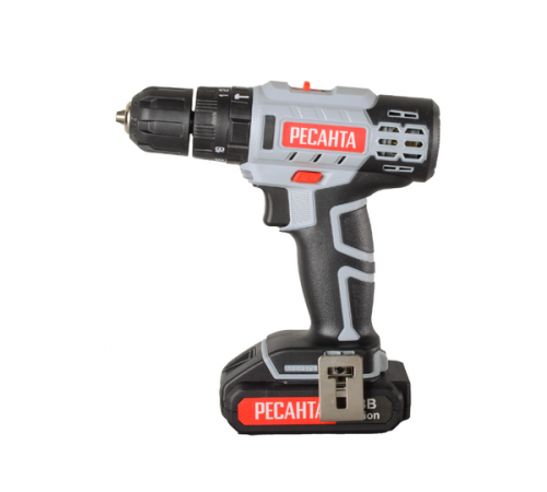 Дрель-шуруповерт аккумуляторная Ресанта ДА-18-2ЛК-У 75/14/6