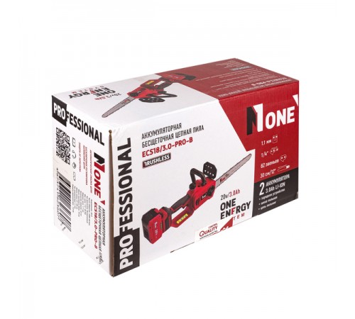 Пила цепн.акк.бесщет. NUMBER ONE ECS18/3.0- PRO-B