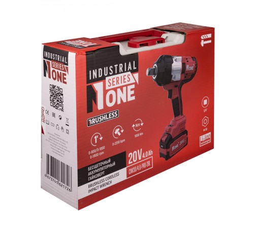 Гайковерт NUMBER ONE INDUSTRIAL акк. бесщ.CIW30/4.0-PRO-2BL