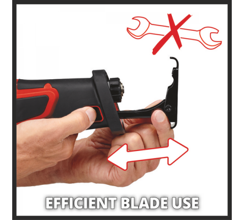 Пила сабельная Einhell PXC TP-AP 18/28 Li BL - Solo