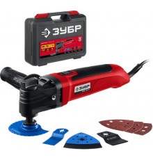 МФИ-400 КН Реноватор ЗУБР OIS 400Вт, набор насадок, кейс