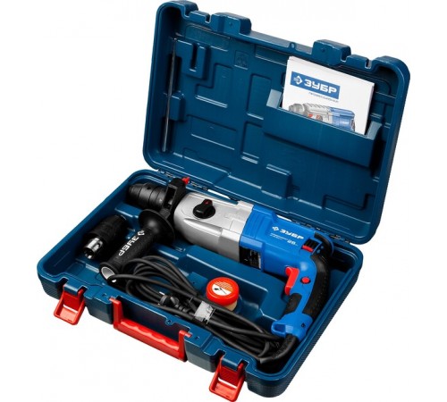Перфоратор ЗУБР Профессионал SDS Plus+БЗП,  800Вт, 28мм (ЗП-28-800 КМ)