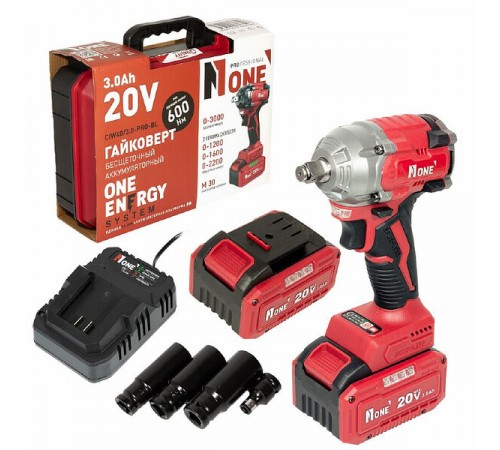 Гайковерт акк. бесщет. ударн. NUMBER ONE CIW40/3.0-PRO-BL