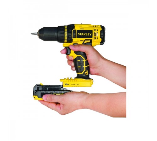 Дрель аккумуляторная STANLEY SCD 20 S2K