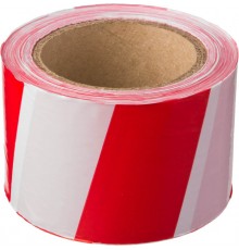 12241-75-150 Сигнальная лента STAYER Master, красно-белый цвет, 75мм х 150м