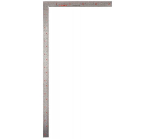 34350-50 Угольник ЗУБР ЭКСПЕРТ столярный, гравированная шкала, 500х250мм