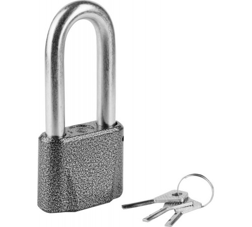 Замок навесной, дисковый механизм секрета, ВС2М1-02 ЗУБР 70мм 37220-1-02