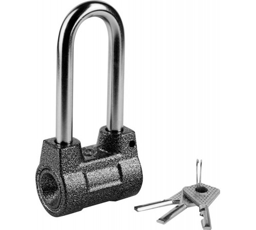 Замок навесной ЗУБР, дисковый механизм секрета, ВС2-4А-01, 57 мм 37220-4-01