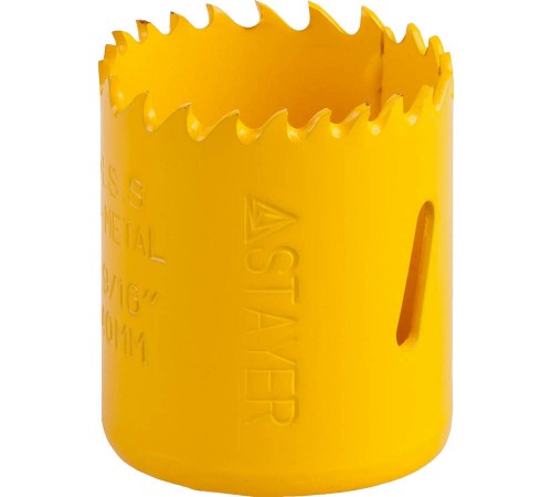 29547-040 Коронка STAYER PROFESSIONAL Би-металлическая, 40мм