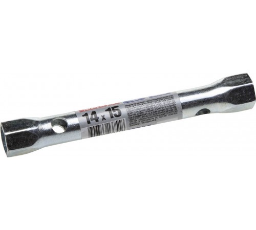 Ключ торцовый трубчатый ЗУБР 14х15 мм 27162-14-15