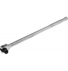 27737-1/2 Вороток ЗУБР МАСТЕР перекидной для торцовых головок (1/2), Cr-V,хром. покр. 380 мм