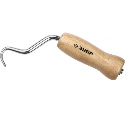 23807 Скручиватель проволоки ЗУБР МАСТЕР, крюк из нерж.cтали , буковая рукоятка