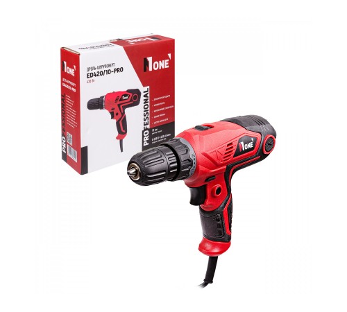 Шуруповерт сетевой NUMBER ONE ED420/10-PRO