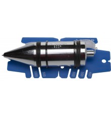 06347-60_z01 Отвес ЗУБР ЭКСПЕРТ строительный со шнуром и безопасным наконечником 600г