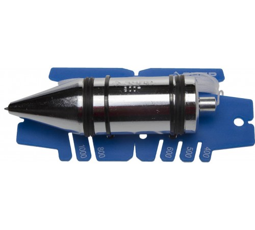 06347-60_z01 Отвес ЗУБР ЭКСПЕРТ строительный со шнуром и безопасным наконечником 600г