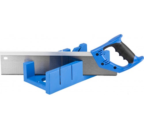 15397 Набор ЗУБР: Стусло пластиковое 105х55мм + пила 350мм