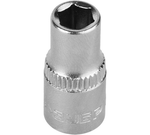 ЗУБР  FLANK, 1/4", 6 мм, торцовая головка (27715-06)