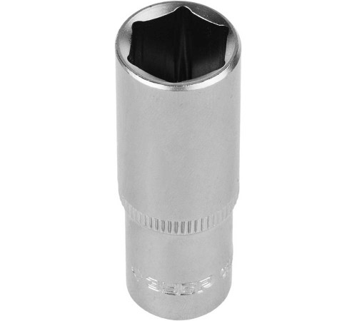 ЗУБР 1/4", 10 мм, Cr-V сталь, хромированная, торцовая головка 27717-10