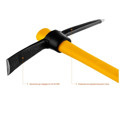 20179-10 Кирка STAYER Professional 1000г с фиберглассовой рукояткой