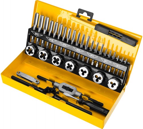 28014-H32 Набор метчиков и плашек STAYER Maxcut 32 предметов